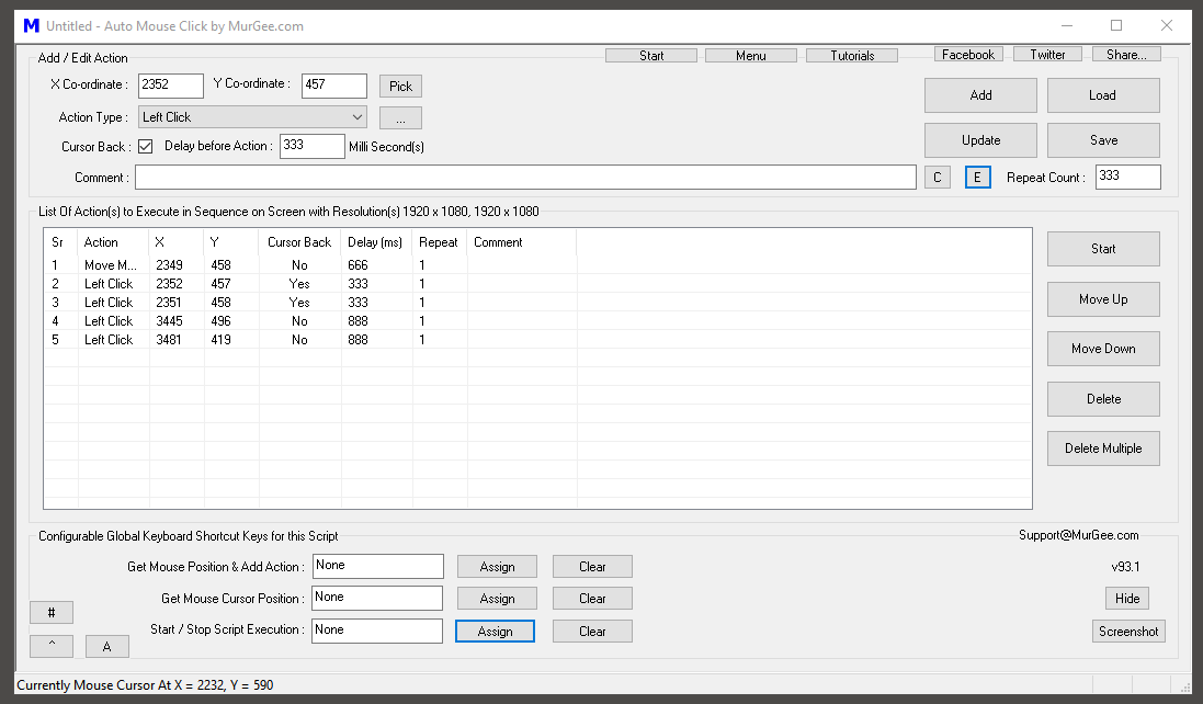 Autohotkey setup